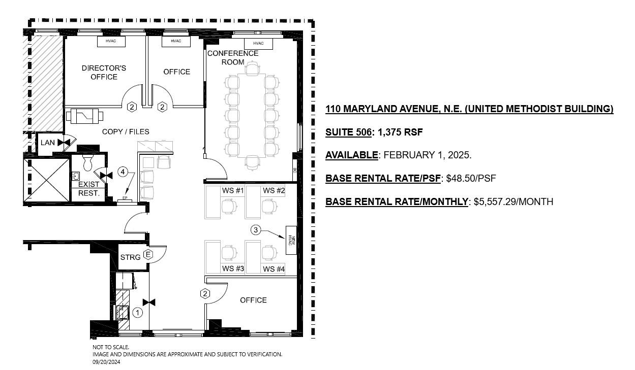 100-110 Maryland Ave NE, Washington, DC for lease Floor Plan- Image 1 of 1