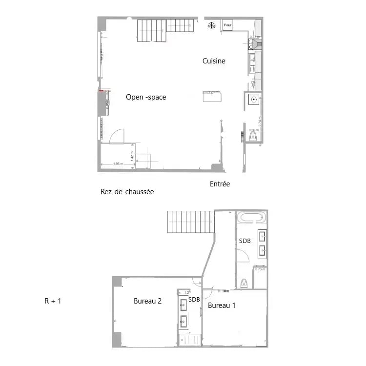 Villeurbanne, RHO 69100 - - - Floor Plan - Image 1 of 1