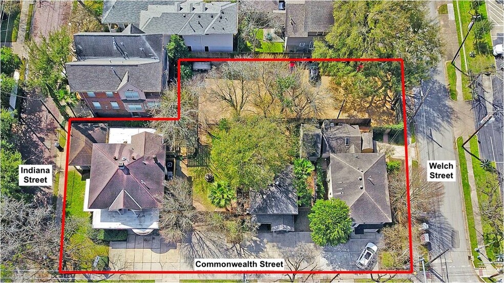 2006 Commonwealth St, Houston, TX for sale - Aerial - Image 1 of 12