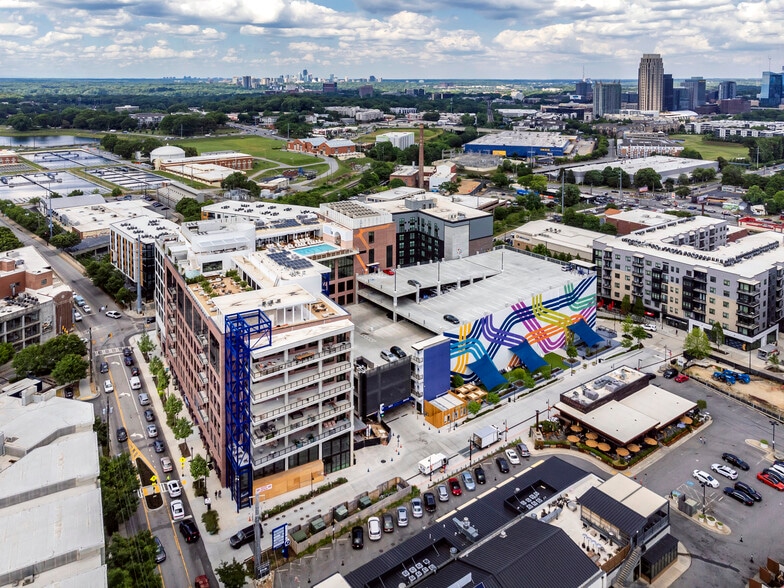 1115 Howell Mill Rd NW, Atlanta, GA for lease - Aerial - Image 2 of 18