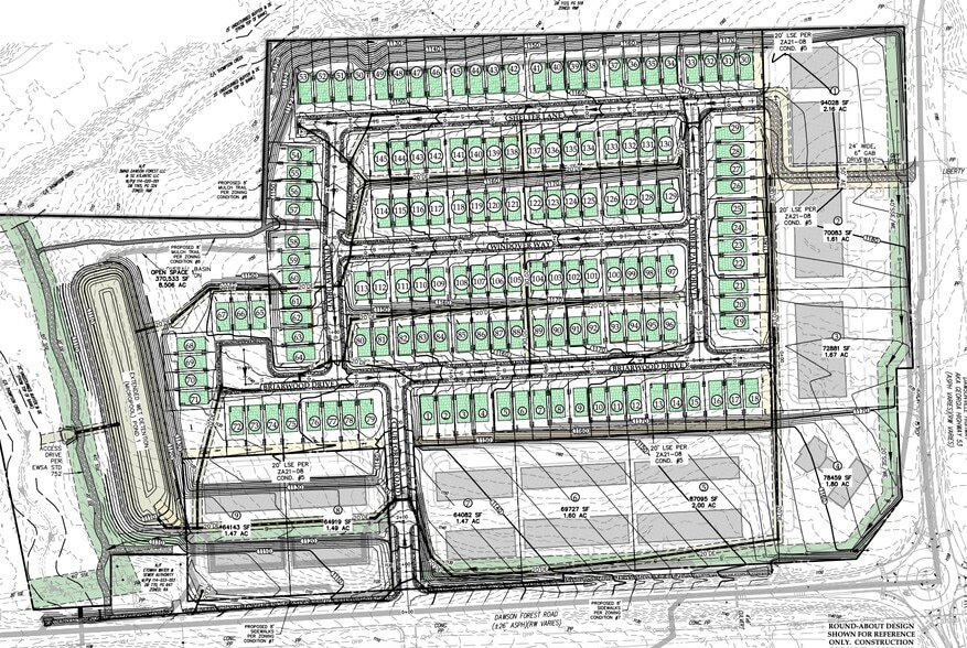 Highway 53, Dawsonville, GA for sale - Site Plan - Image 1 of 1