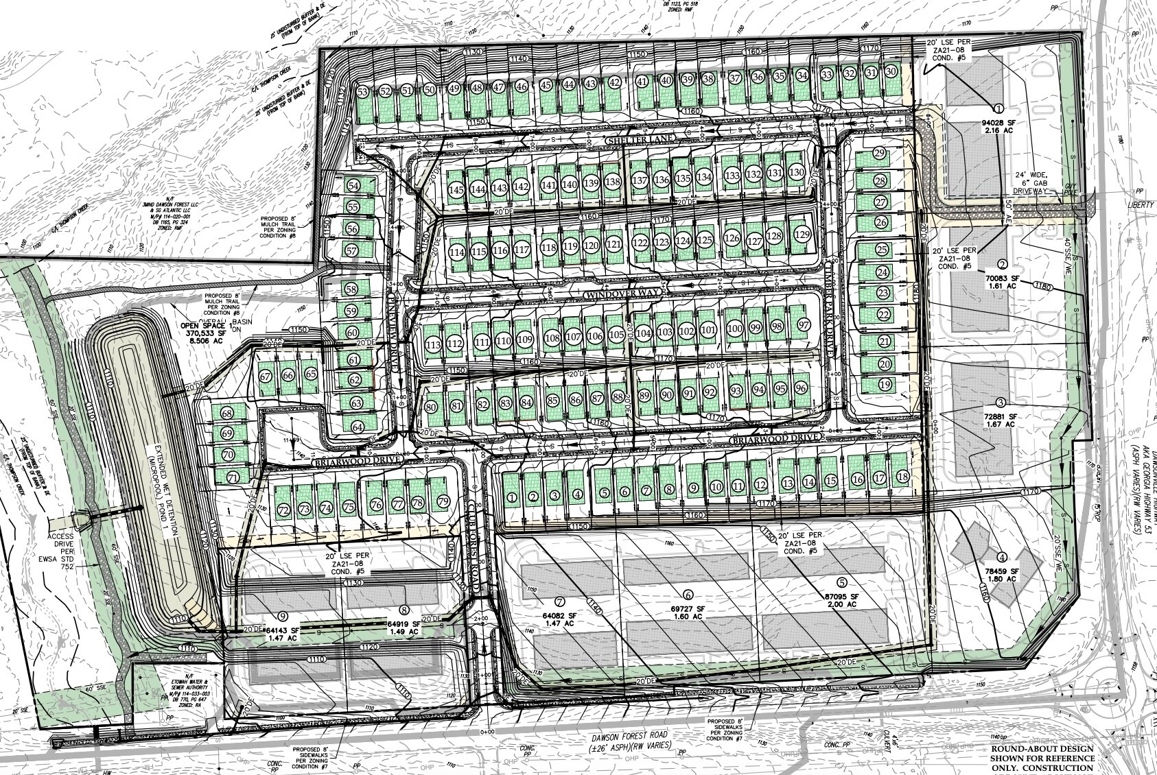 Highway 53, Dawsonville, GA for sale Site Plan- Image 1 of 2