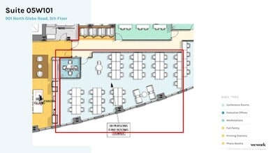 901 N Glebe Rd, Arlington, VA for lease Floor Plan- Image 1 of 1