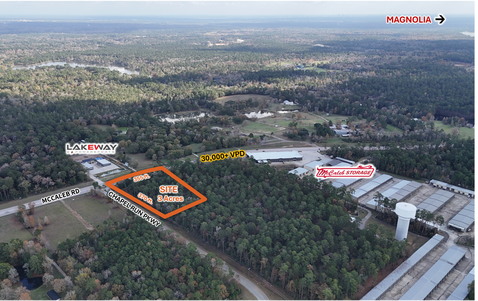 SWC at McCaleb rd, Montgomery, TX for sale - Aerial - Image 3 of 4