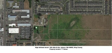925 40th Street, Auburn, WA - AERIAL  map view