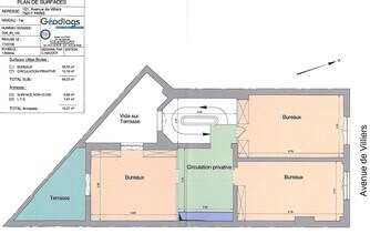 121 Avenue De Villiers, Paris for sale Floor Plan- Image 1 of 2