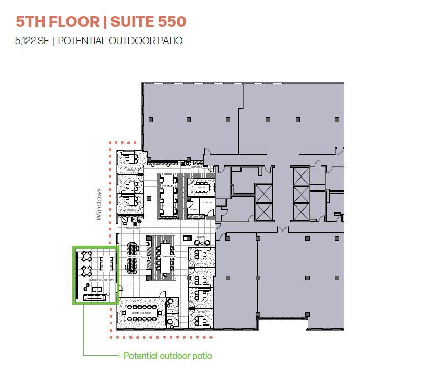 1850 M St NW, Washington, DC for lease Floor Plan- Image 1 of 1