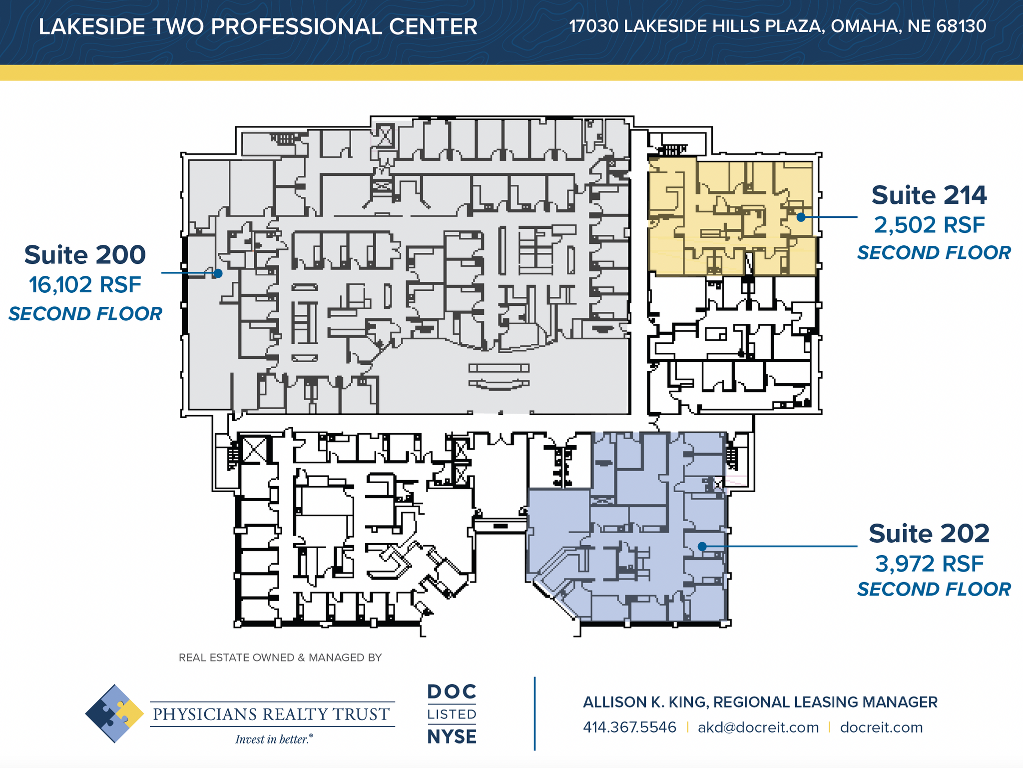 17030 Lakeside Hills Plz, Omaha, NE for lease Floor Plan- Image 1 of 1