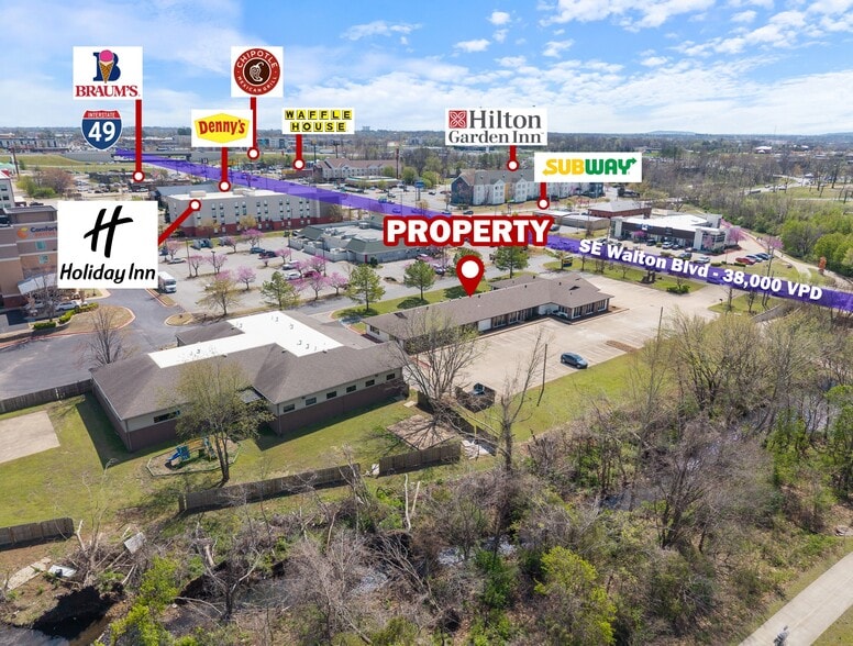 2003 SE Walton Blvd, Bentonville, AR for lease - Building Photo - Image 2 of 21