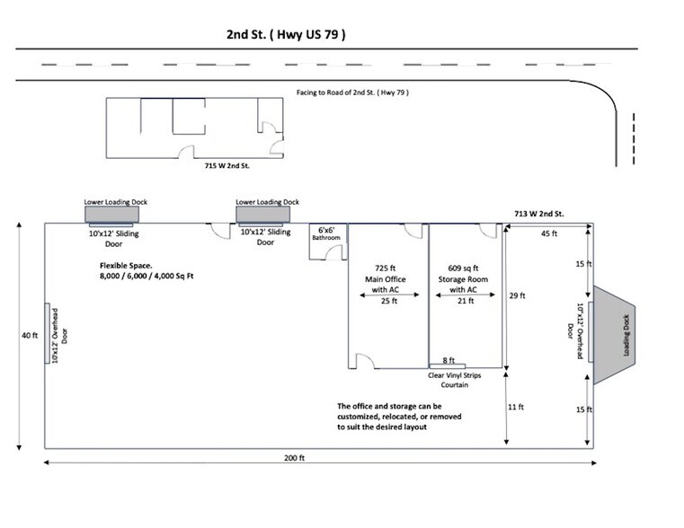713 W 2nd St, Taylor, TX for lease - Building Photo - Image 2 of 11