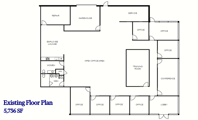 40990-40994 Encyclopedia Cir, Fremont, CA for lease Floor Plan- Image 1 of 1