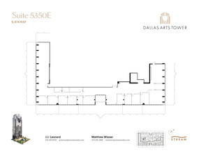 2200 Ross Ave, Dallas, TX for lease Floor Plan- Image 1 of 1