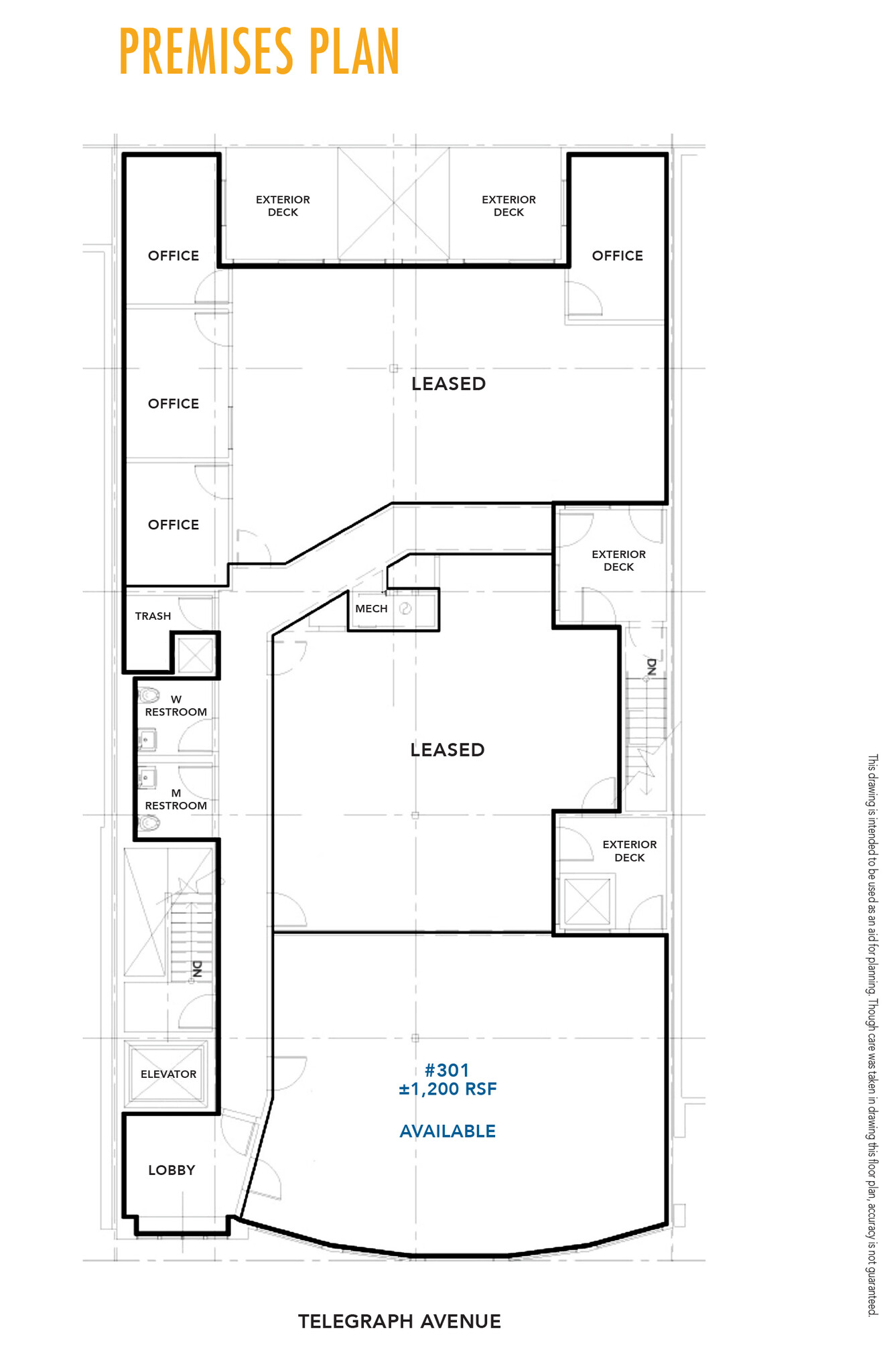 2470 Telegraph Ave, Berkeley, CA for sale Floor Plan- Image 1 of 6