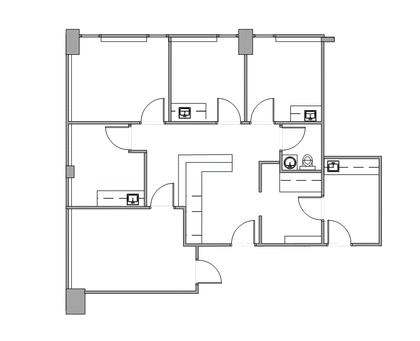 2000 Crawford St, Houston, TX for lease Floor Plan- Image 1 of 1