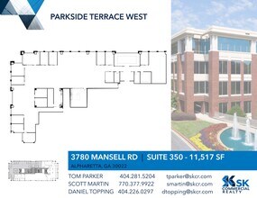 3780 Mansell Rd, Alpharetta, GA for lease Site Plan- Image 1 of 1