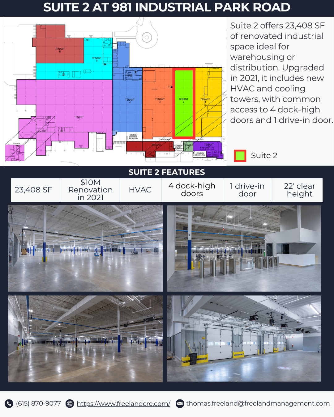 981 Industrial Park Rd, Columbia, TN for sale Interior Photo- Image 1 of 1