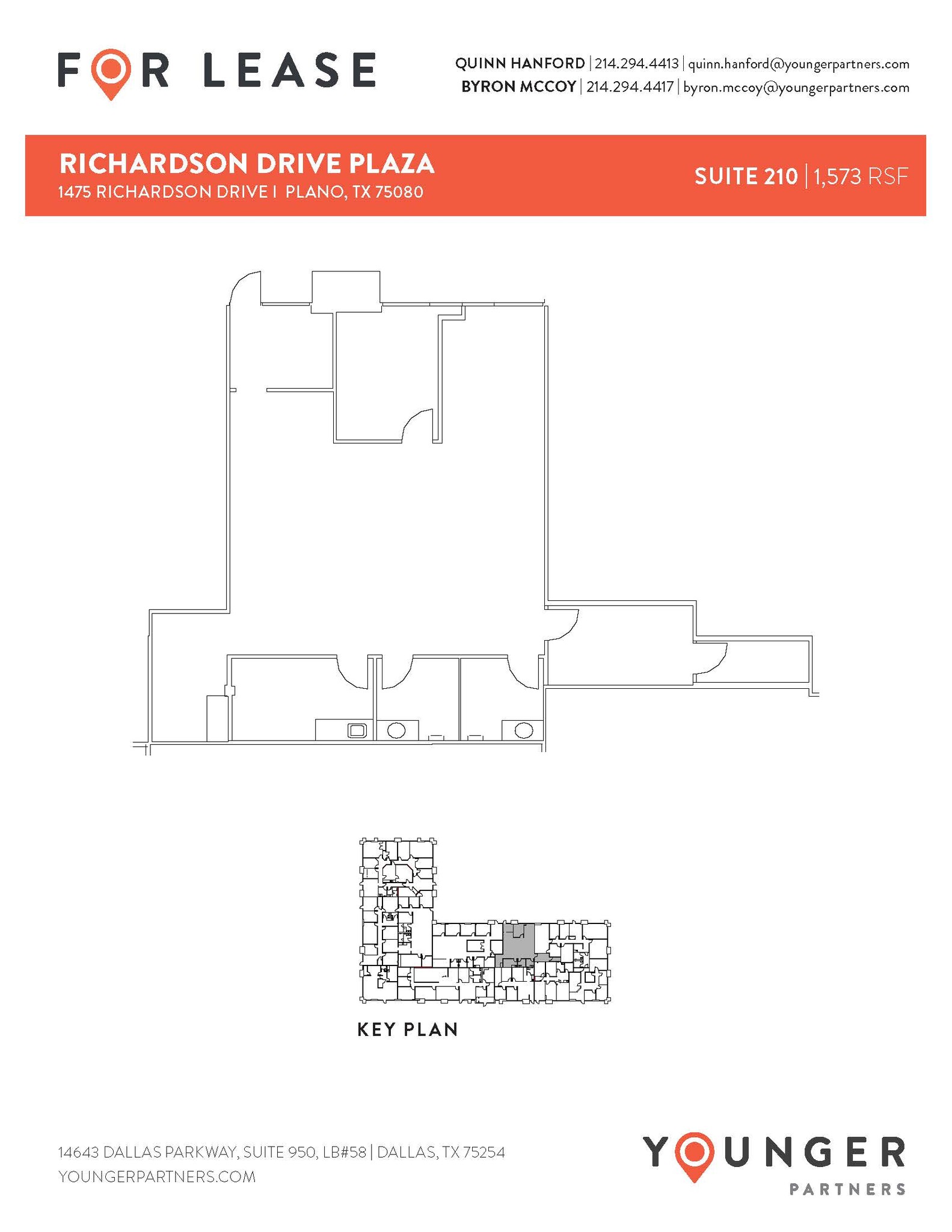 1485 Richardson Dr, Richardson, TX for lease Floor Plan- Image 1 of 1