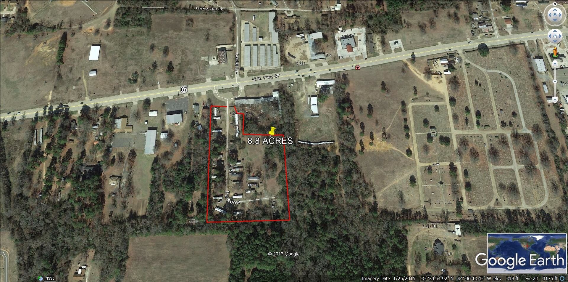 5405 W 7th St, Texarkana, TX for sale Aerial- Image 1 of 1