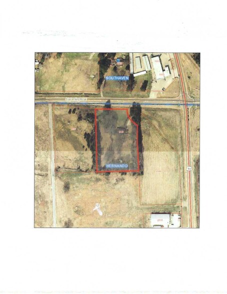 545 Star Landing Rd, Hernando, MS for sale - Aerial - Image 1 of 3