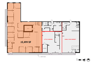 353-355 Montreal Rd, Ottawa, ON for lease Floor Plan- Image 2 of 3