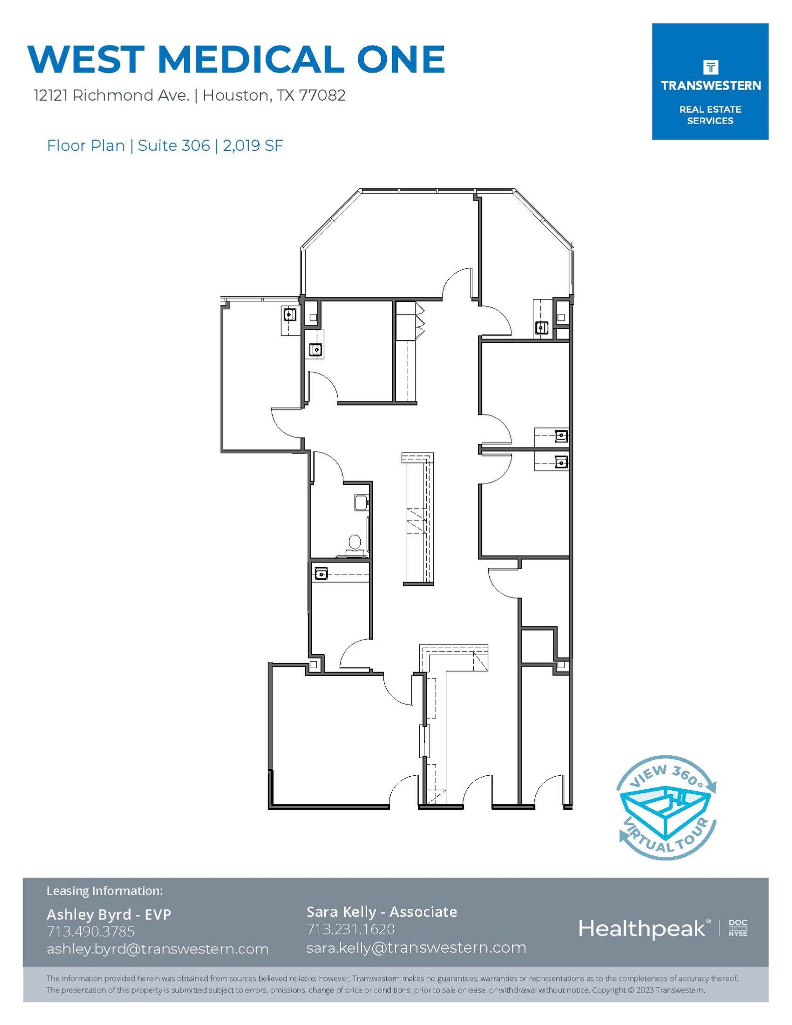 12121 Richmond Ave, Houston, TX for lease Floor Plan- Image 1 of 2