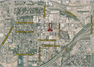 6340 W 56th Ave, Arvada, CO - AERIAL  map view