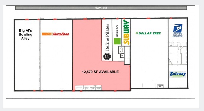 403-405 Central Ave E, Saint Michael, MN for lease Floor Plan- Image 1 of 1