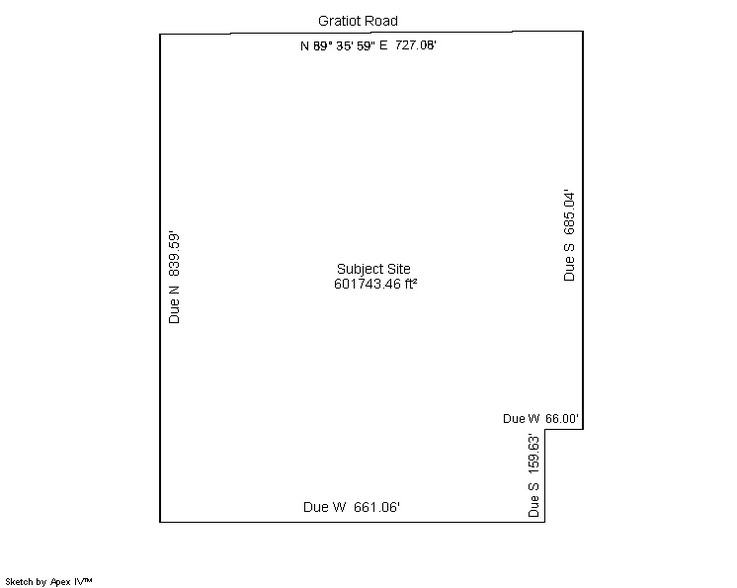 10000 Gratiot Rd, Saginaw, MI for sale - Site Plan - Image 3 of 3