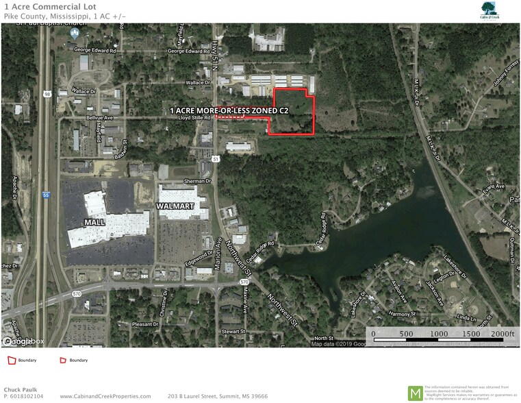 1060 Highway 98 And 51, Mccomb, MS for sale - Plat Map - Image 1 of 1