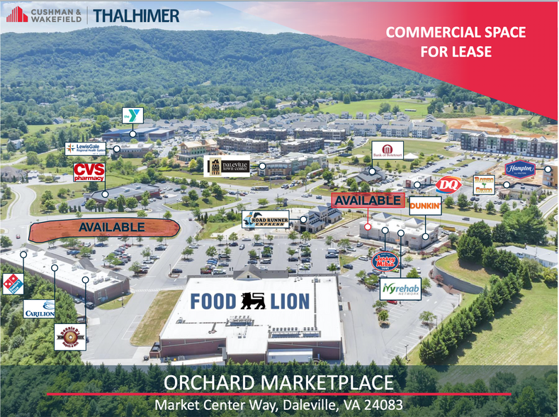 Market Center Way- Tract B, Daleville, VA for lease - Building Photo - Image 1 of 3