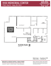 7718 E 91st St, Tulsa, OK for lease Floor Plan- Image 1 of 1