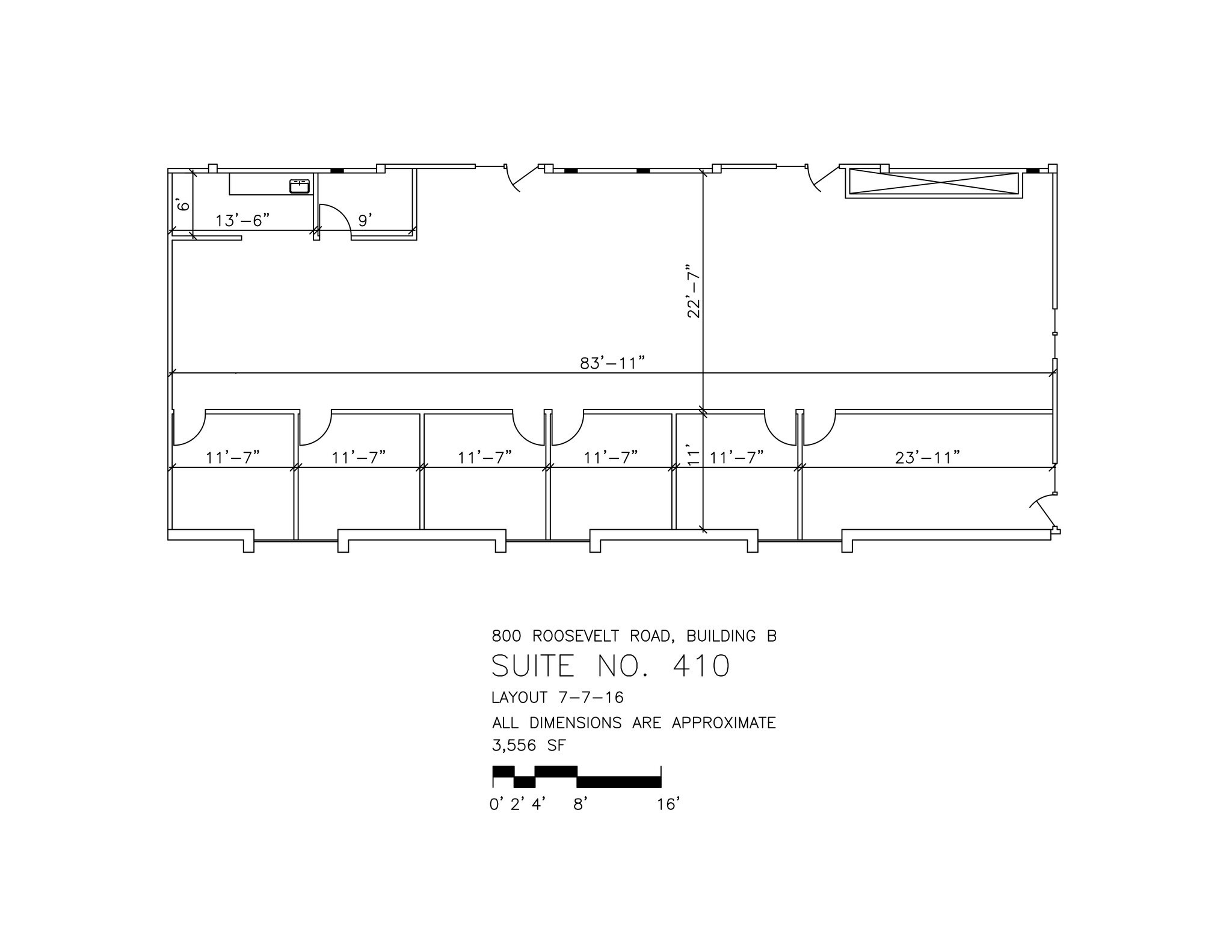 800 Roosevelt Rd, Glen Ellyn, IL for lease Site Plan- Image 1 of 2