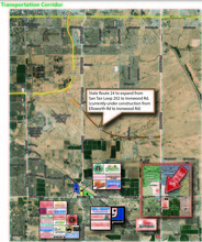 40815-40975 S Ironwood Dr, San Tan Valley, AZ - aerial  map view