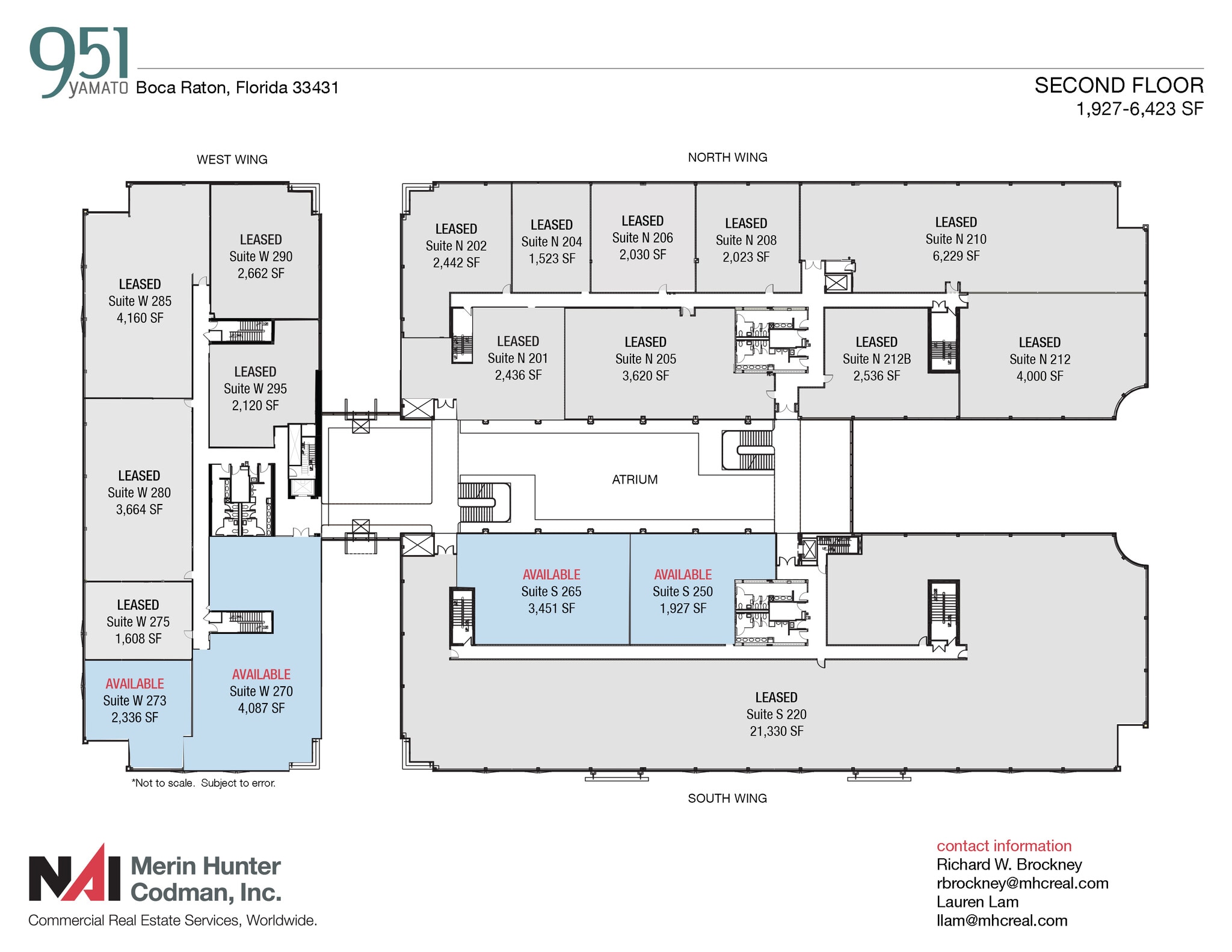 951 Yamato Rd, Boca Raton, FL for lease Floor Plan- Image 1 of 1