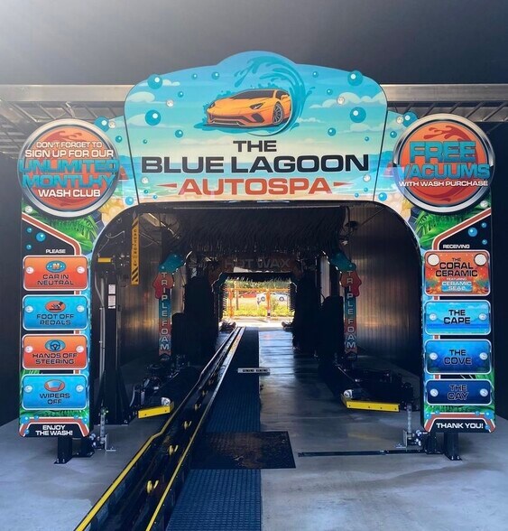 32663 US Highway 19 N, Palm Harbor, FL 34684 New Express Car Wash For