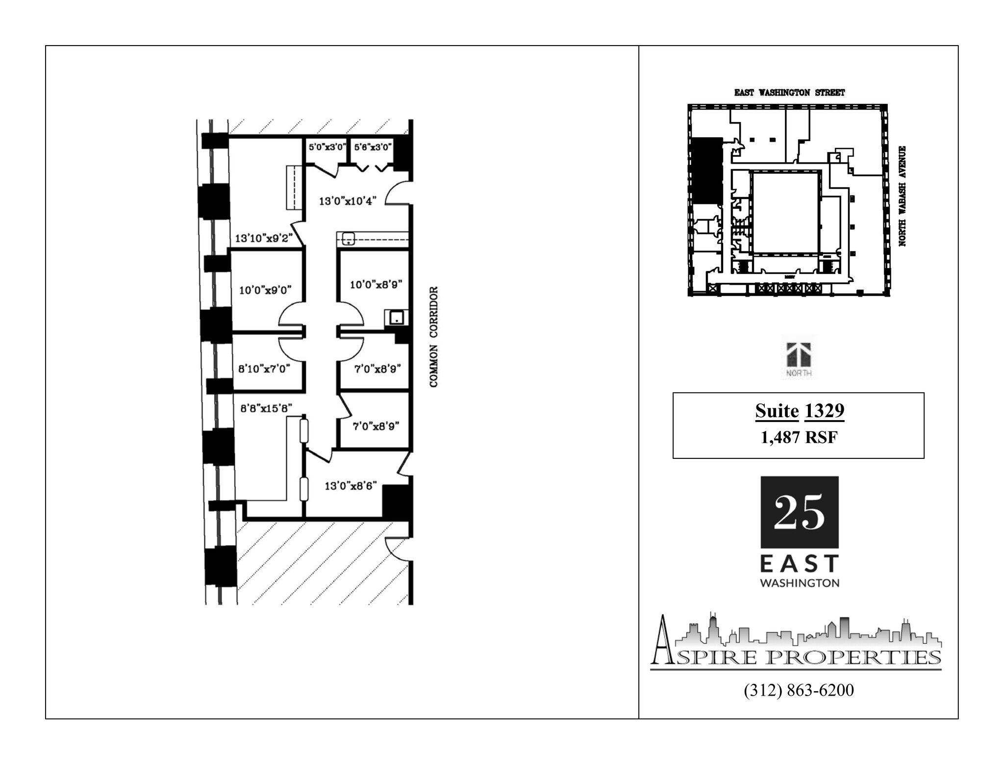 25 E Washington St, Chicago, IL for lease Site Plan- Image 1 of 1