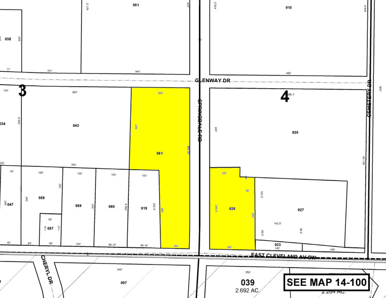 777 Cleveland Ave SW, Atlanta, GA for lease - Plat Map - Image 2 of 10