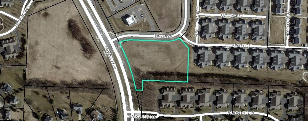 Bunker Ln, Powell, OH for sale - Aerial - Image 1 of 1
