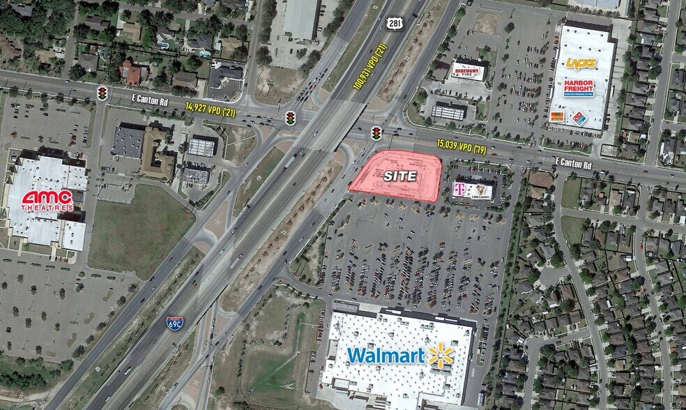 Highway 281 & Canton Rd, Edinburg, TX 78542 Retail for Lease