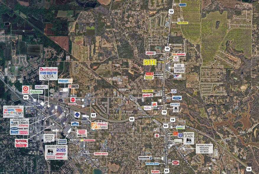 1532 US Highway 19, Leesburg, GA for lease - Aerial - Image 2 of 3