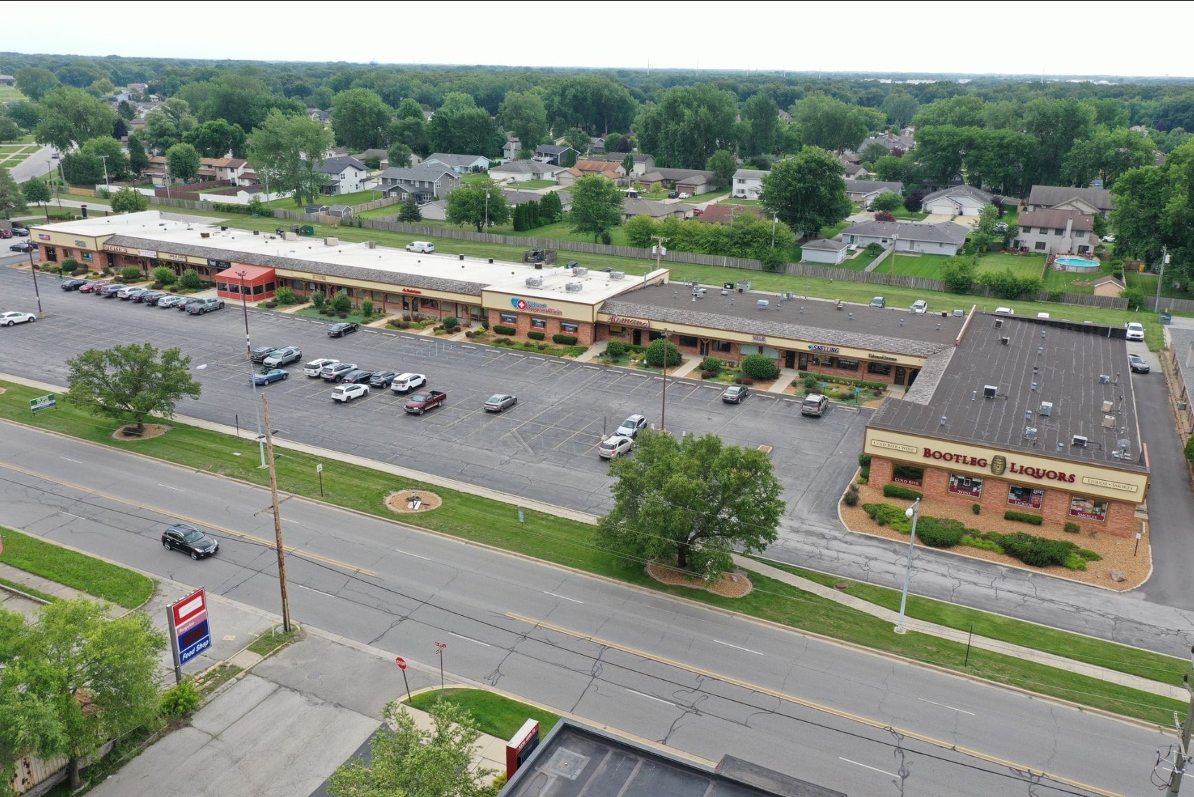 1815-1957 W Glen Park Ave, Griffith, IN for lease Aerial- Image 1 of 10