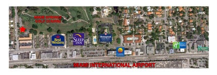 627 Eldron Dr, Miami Springs, FL - aerial  map view - Image1