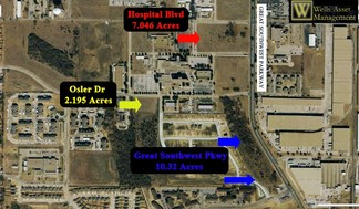 More details for 3451 Hospital Blvd, Grand Prairie, TX - Land for Sale