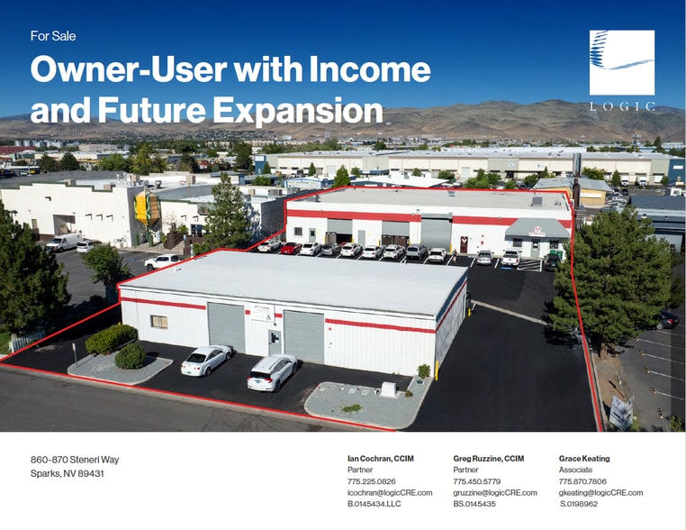 860-870 Steneri Way, Sparks, NV for sale - Building Photo - Image 1 of 4