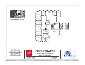 8585 N Stemmons Fwy, Dallas, TX for lease Floor Plan- Image 1 of 1