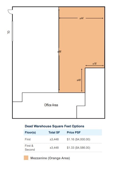 1216 W Grove Ave, Orange, CA for lease Floor Plan- Image 1 of 1