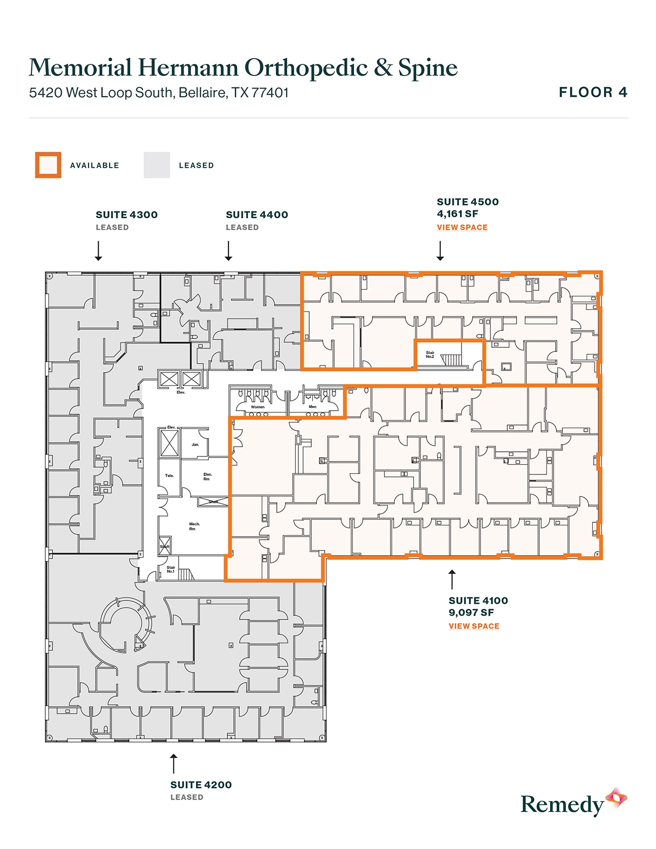 5420 West Loop S, Bellaire, TX for lease Floor Plan- Image 1 of 1