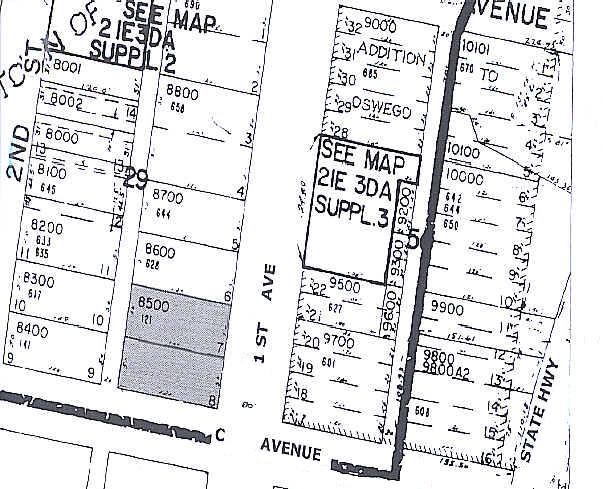 111-125 SW C Ave, Lake Oswego, OR for sale Plat Map- Image 1 of 1