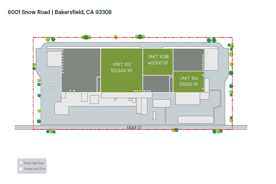 6001 Snow Rd, Bakersfield, CA for sale - Site Plan - Image 2 of 13