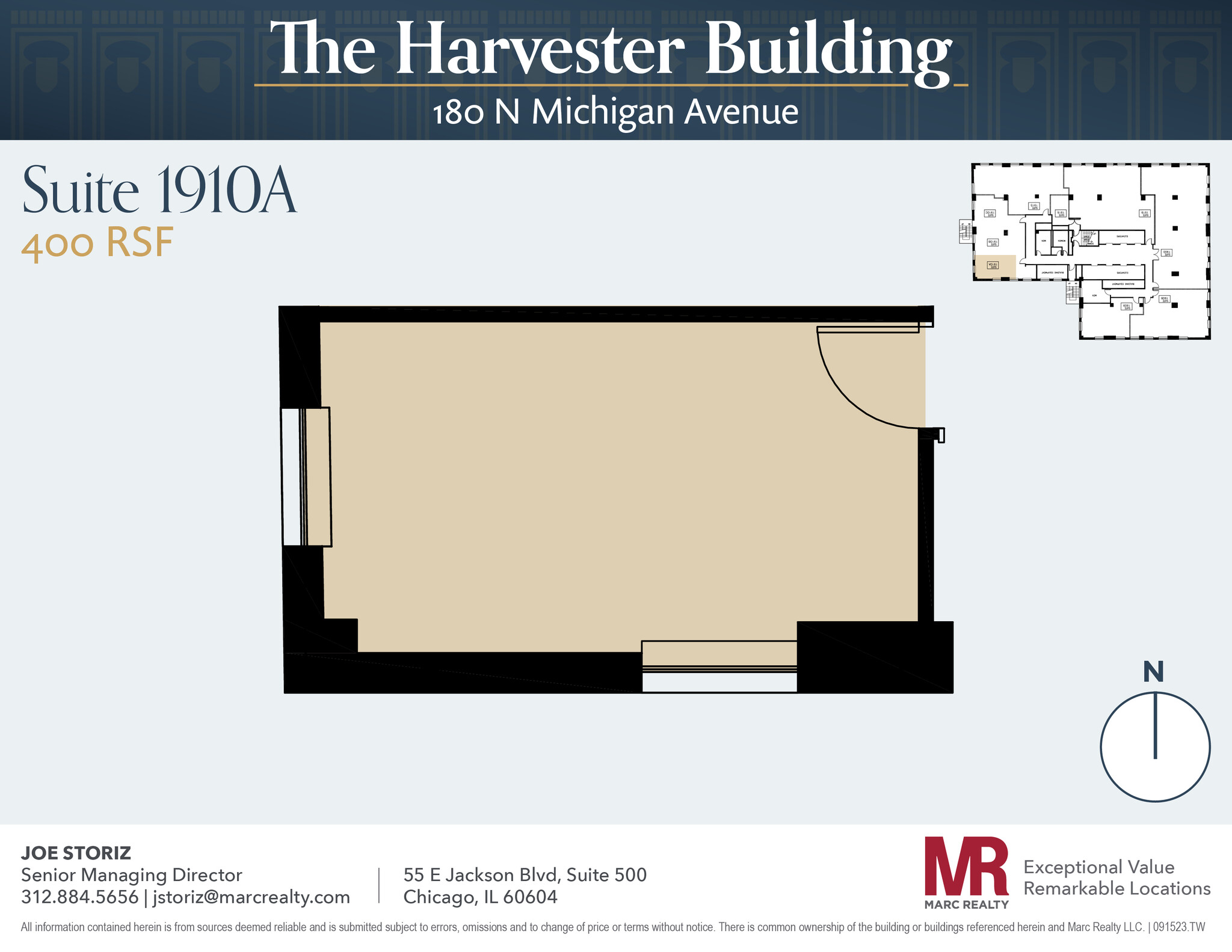 180 N Michigan Ave, Chicago, IL for lease Floor Plan- Image 1 of 1